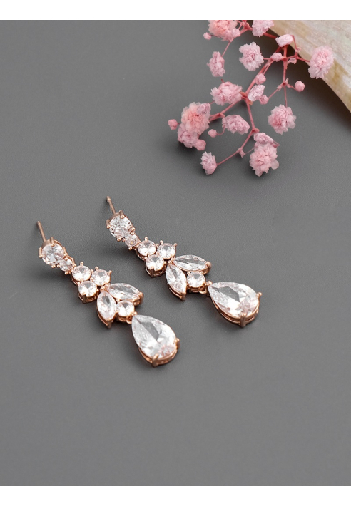 G. Westerleigh ER4145RG Kolczyki z różowego złota