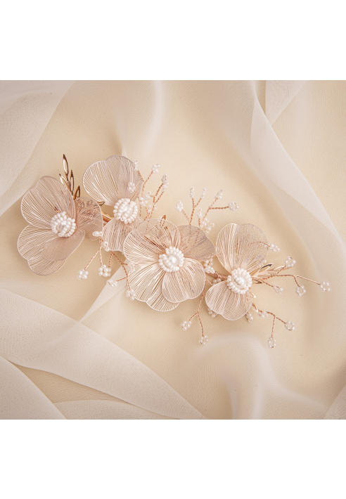 G. Westerleigh HC1116RG Spinka do włosów w kolorze różowego złota