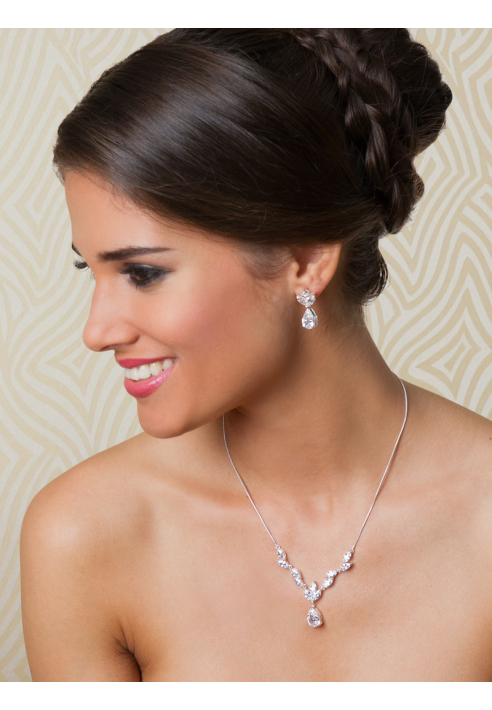 JN070 Zestaw biżuterii ślubnej | G. Westerleigh