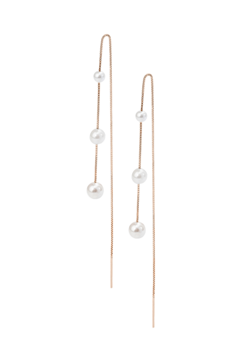 Abrazi Kolczyki Maren różowe