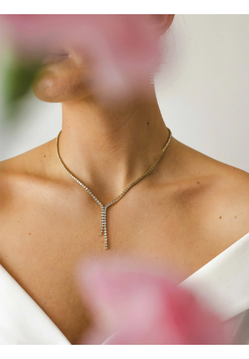 Abrazi Jet Naszyjnik