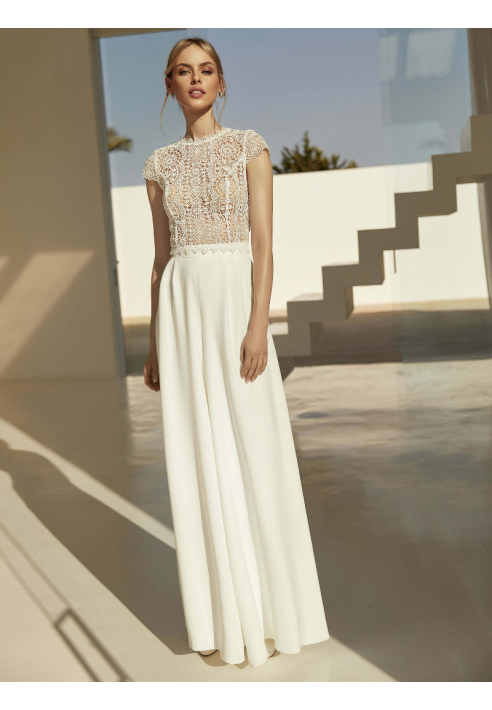 Spodnie Bianco Evento Nina ()