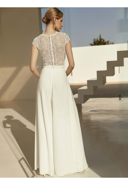 Spodnie Bianco Evento Nina