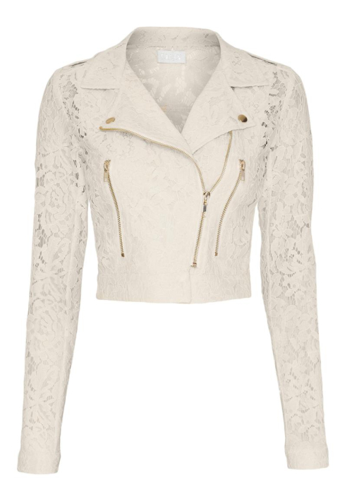LILLY 09-790-CR Lace Jacket Ivory ()