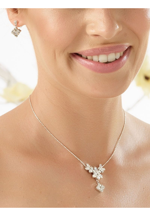 Zestaw biżuterii ślubnej Bianco Evento N9