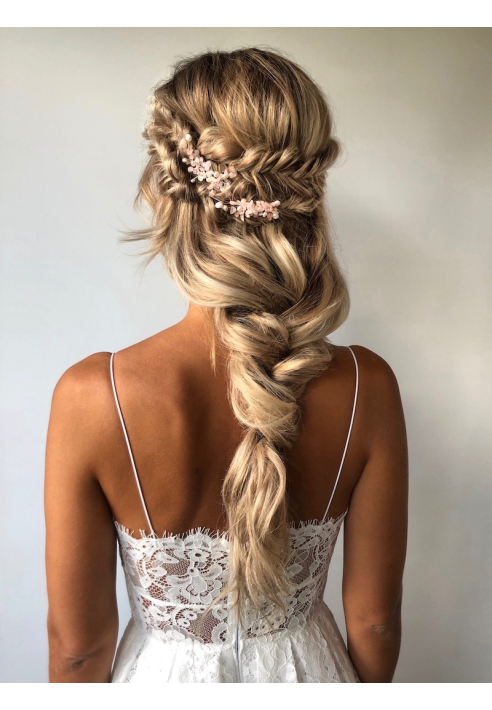 Sally Jane Bridal Natalie Spinki Srebrne ()