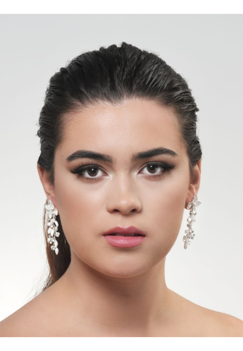 Poirier NC-1334 Kolczyki srebrne ()