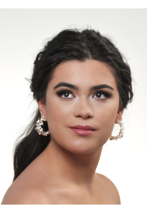 Złote kolczyki Poirier NC-1340 ()