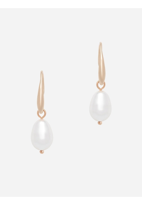 Abrazi Kolczyki z perłami Julie różowe