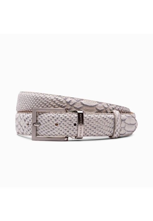 Paulo Bellini Anaconda Belt Taupe
