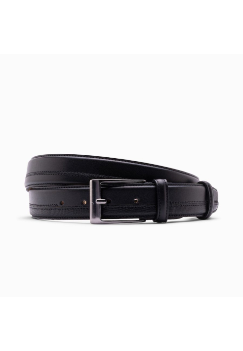 Paulo Bellini Fasano Belt Leather Black
