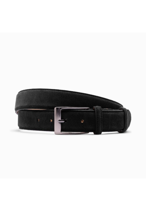 Paulo Bellini Fasano Belt Suede Black