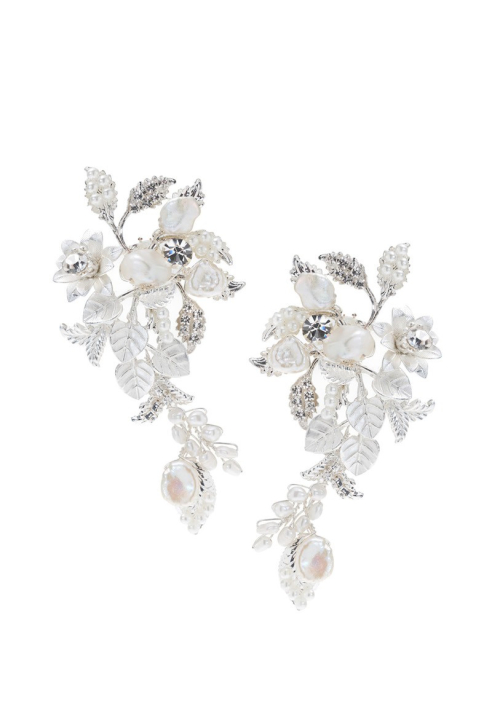 Srebrne kolczyki Poirier NC-1325