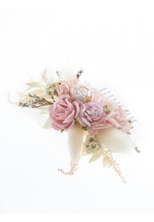 Poirier BB-469 Flower Hair Comb