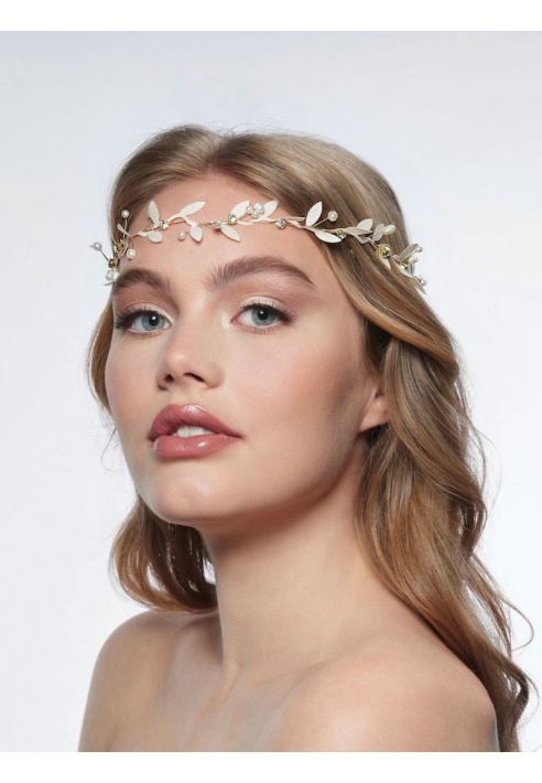 Opaska do włosów Poirier BB-8610 złota ()