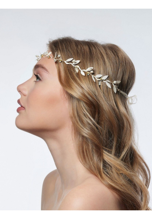 Opaska do włosów Poirier BB-8610 złota