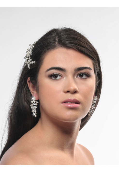 Srebrne kolczyki Poirier NC-1324 ()