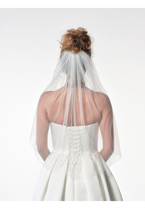 Poirier S12-075-1-SOFT-Biały welon 