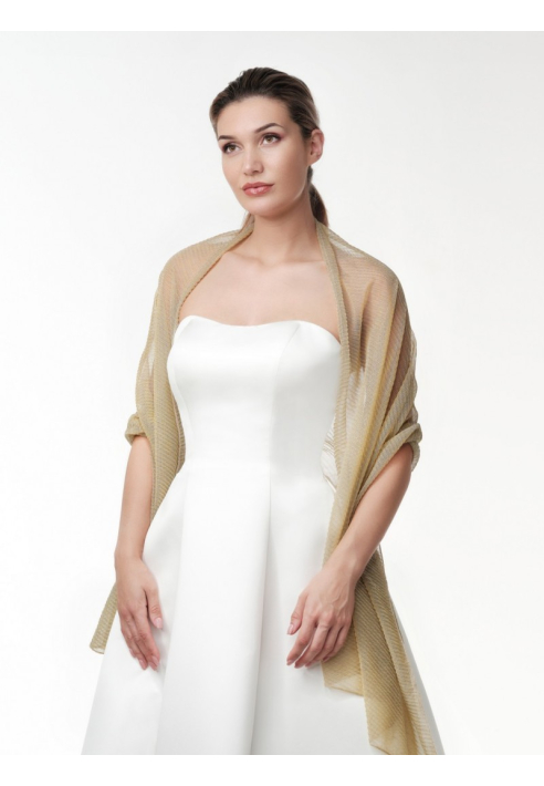 Złoty szalik Poirier S143 ()