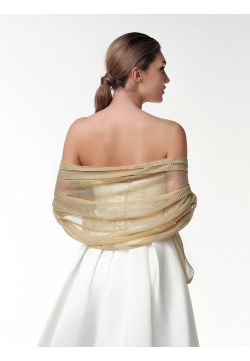 Złoty szalik Poirier S143