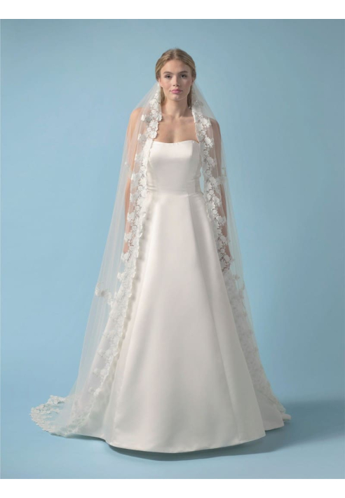 Poirier S439-280-SOFT Welon haftowane kwiaty ()