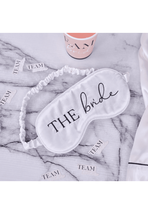 Ginger Ray TH-129 Maska do spania biała ()