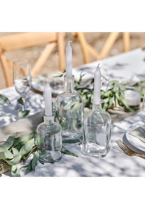 Ginger Ray SW-812 Szklany świecznik na butelkę ze świecami ()