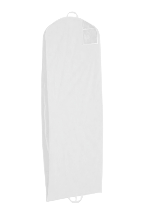 Pokrowiec na suknię ślubną z kieszenią