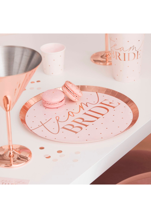 Talerze Ginger Ray HN-824 Blush Hen ()