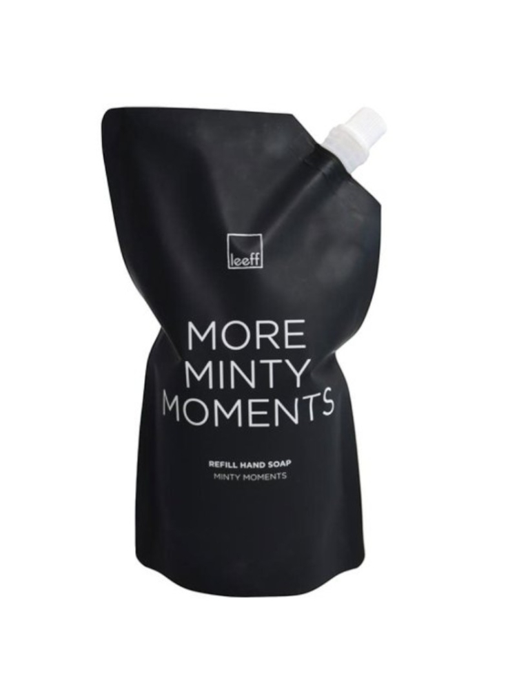 Leeff 18339 Refill Hand Soap Minty Moments - More minty moments Black main product photo