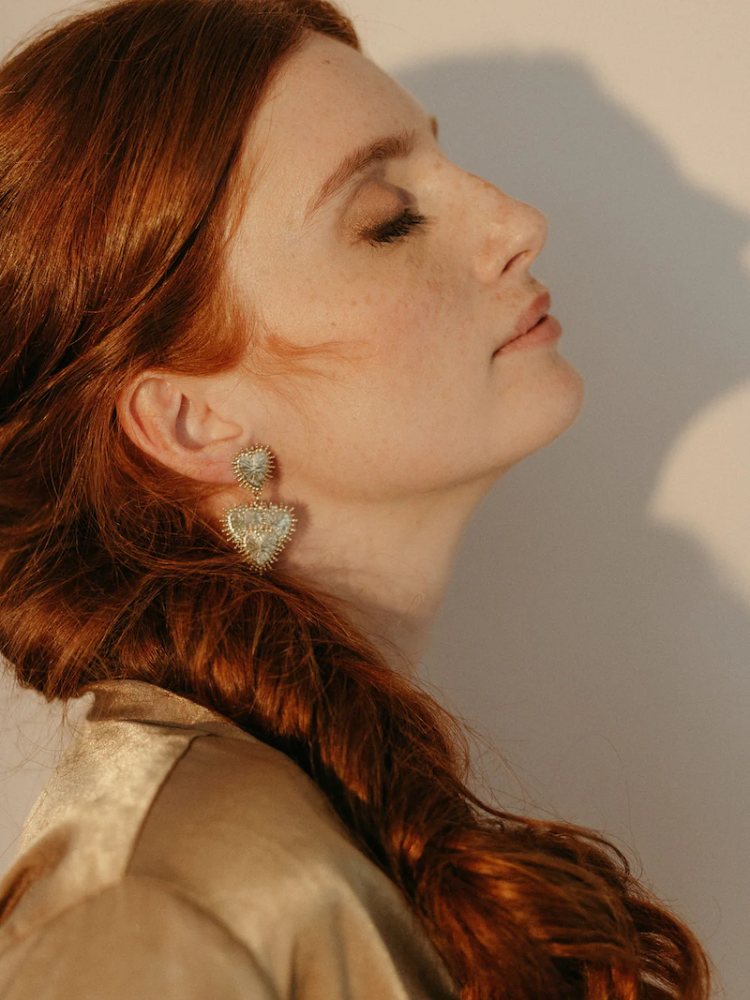 Lizeron Valentine Kolczyki Złote main product photo