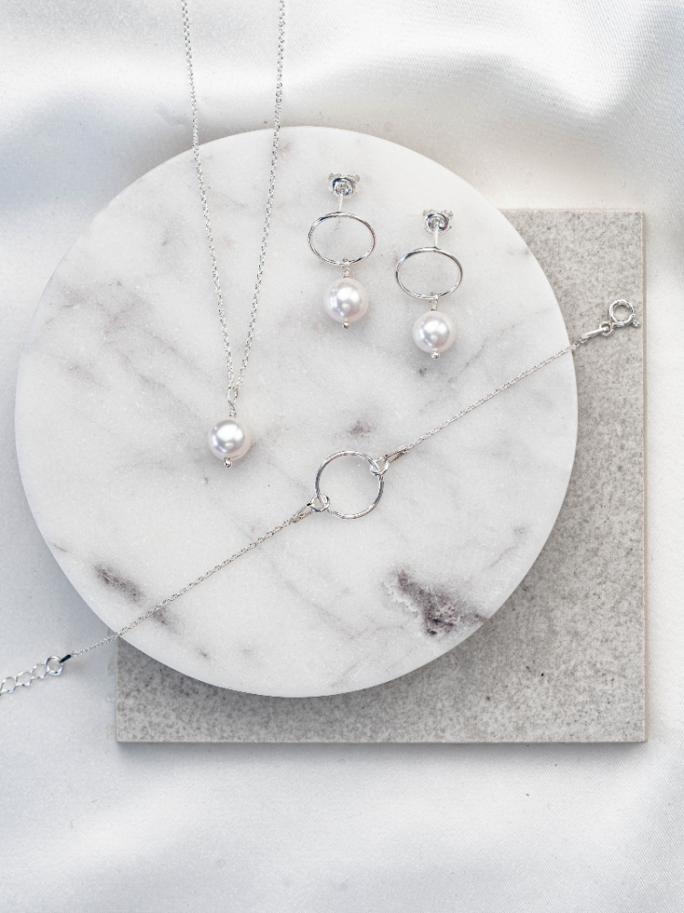 Perlenbräute Toni Zestaw biżuterii main product photo