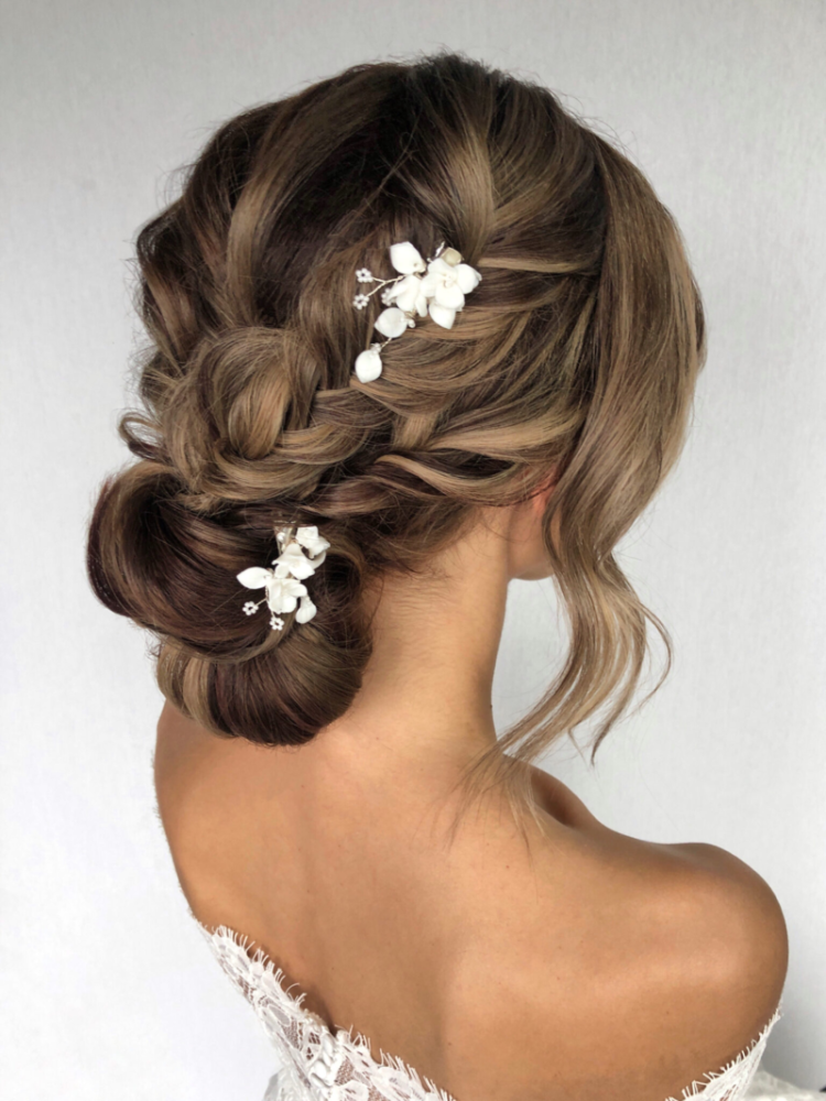 Sally Jane Bridal Vanessa Hairclips Srebrny main product photo