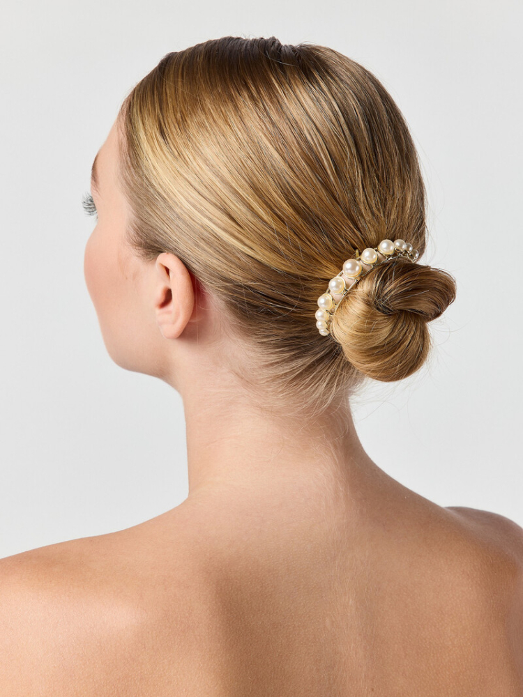 Poirier Grzebień do włosów BB-75010 złoty main product photo