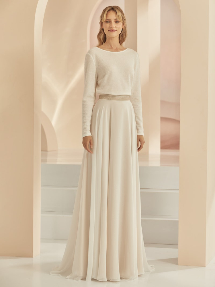 Spódnica Bianco Evento Kalliope Champagne main product photo