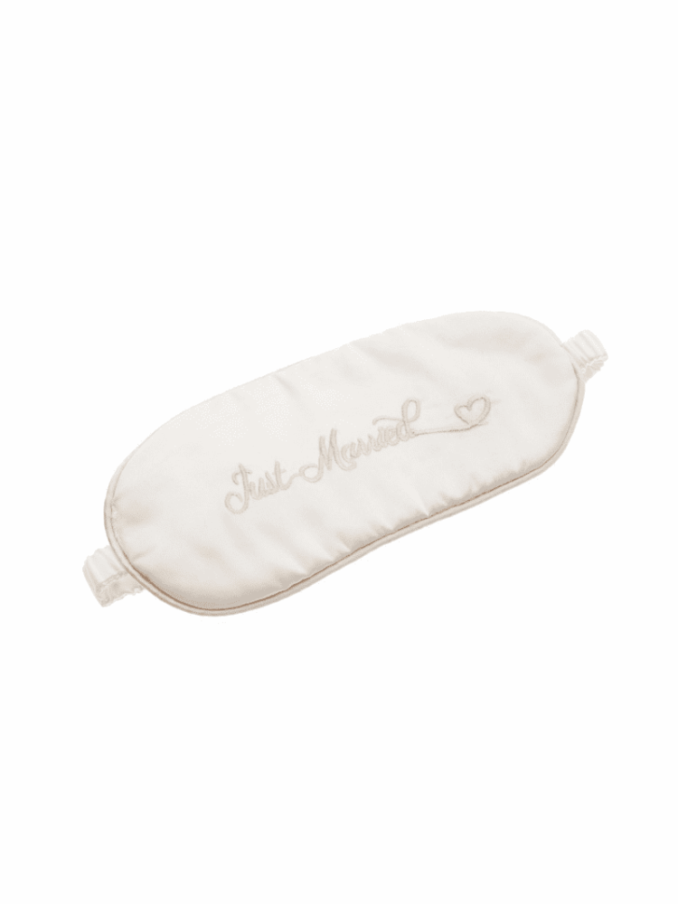 Poirier BN-12 Just Married Sleep Mask Satin main product photo