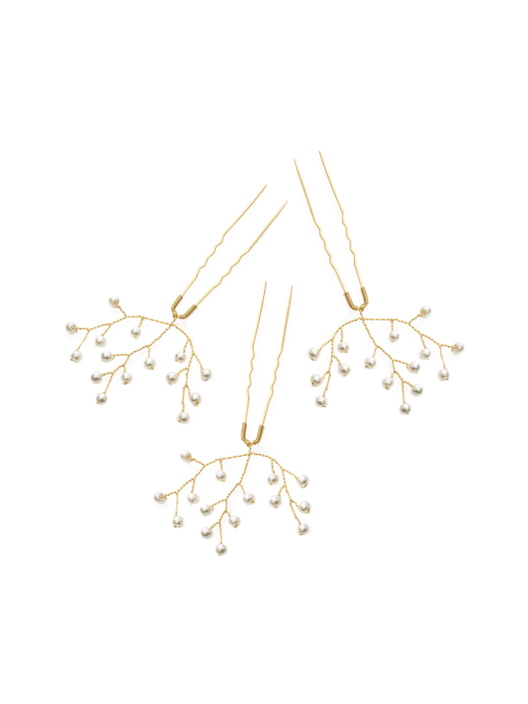 Abrazi szpilki do włosów Emma złote main product photo