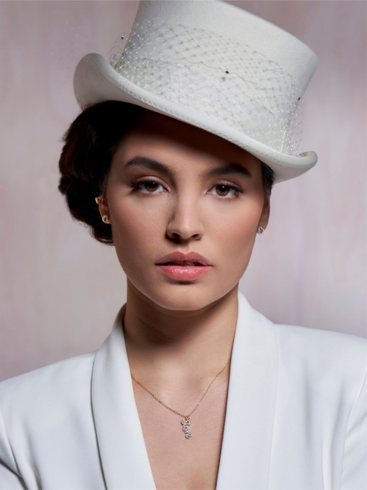 Poirier JS-009 Zestaw biżuterii ślubnej Julia Gold main product photo