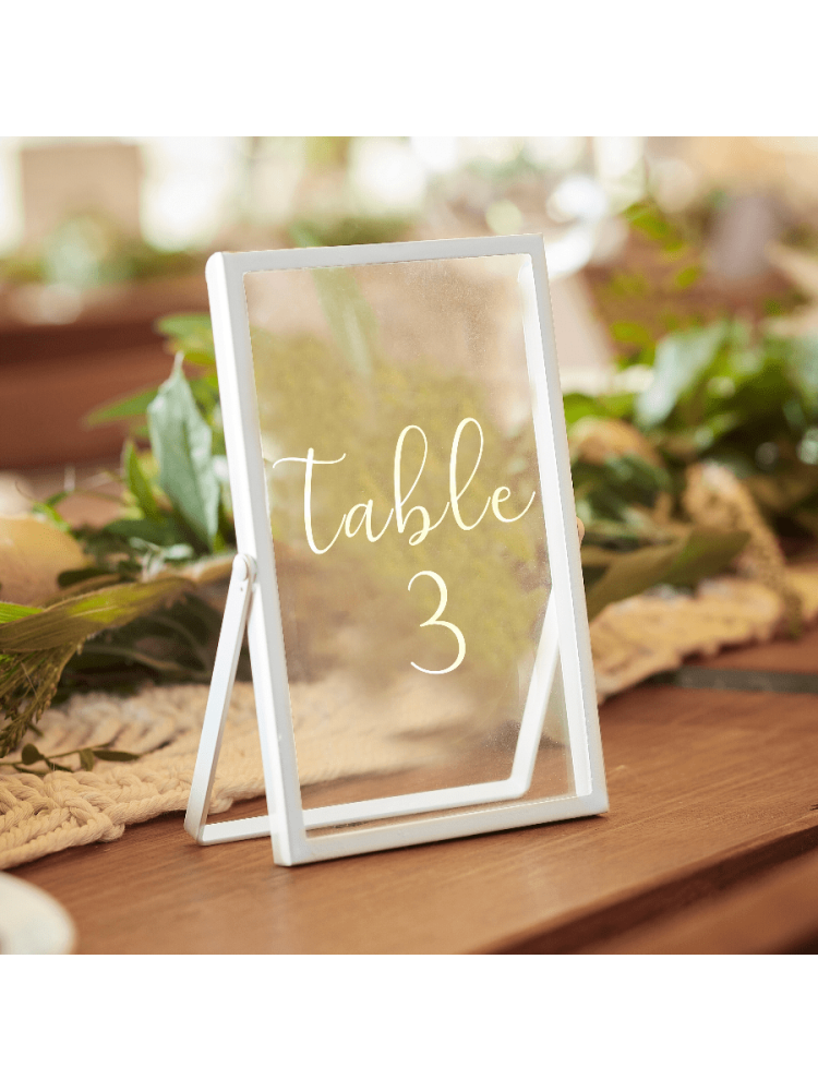 Personalizowana biała ramka na zdjęcia Ginger Ray PAMA-130 main product photo