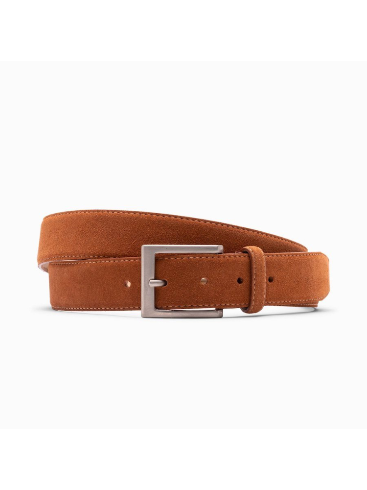 Paulo Bellini Fasano Belt Suede Cognac main product photo