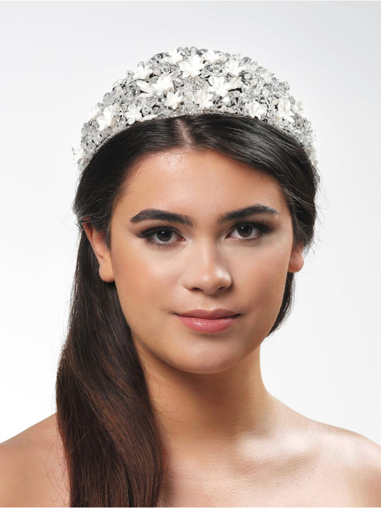 Poirier BB-660 Tiara Ivory/Silver main product photo
