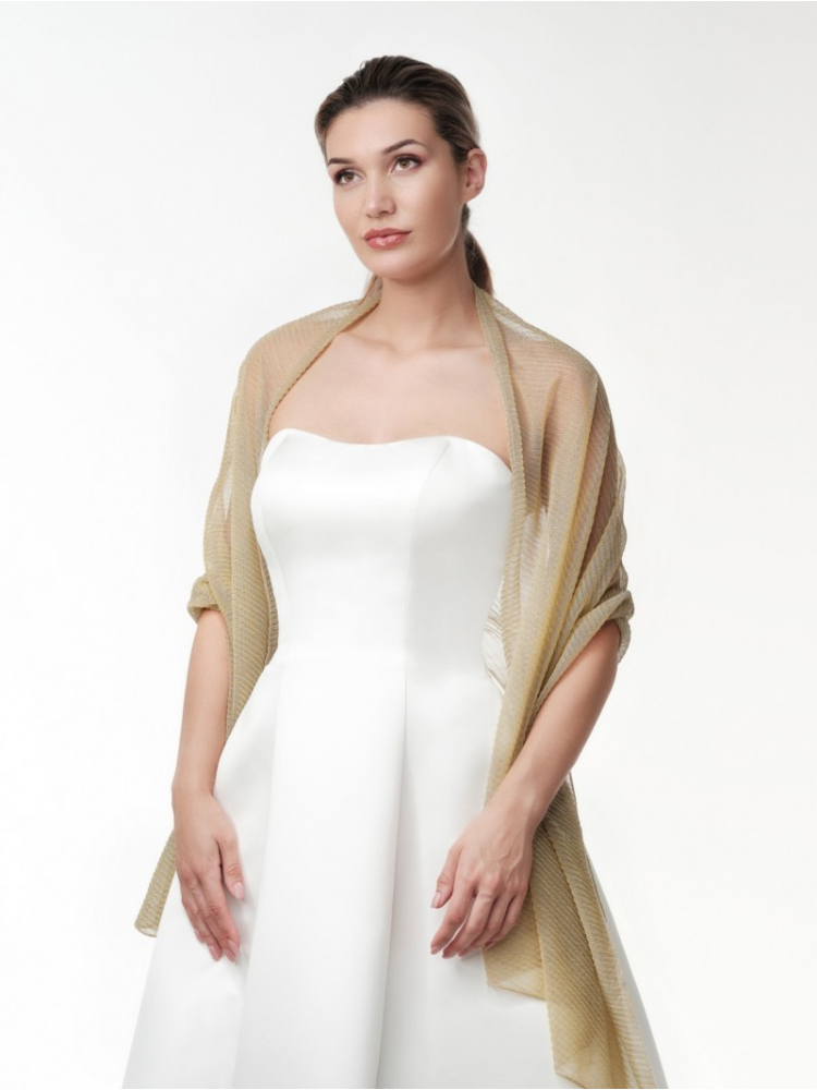 Złoty szalik Poirier S143 main product photo