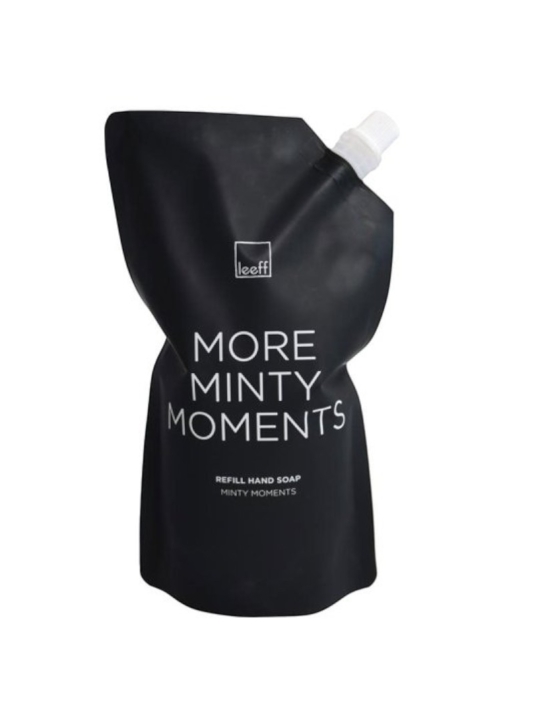 Leeff 18339 Refill Hand Soap Minty Moments - More minty moments Black main product photo