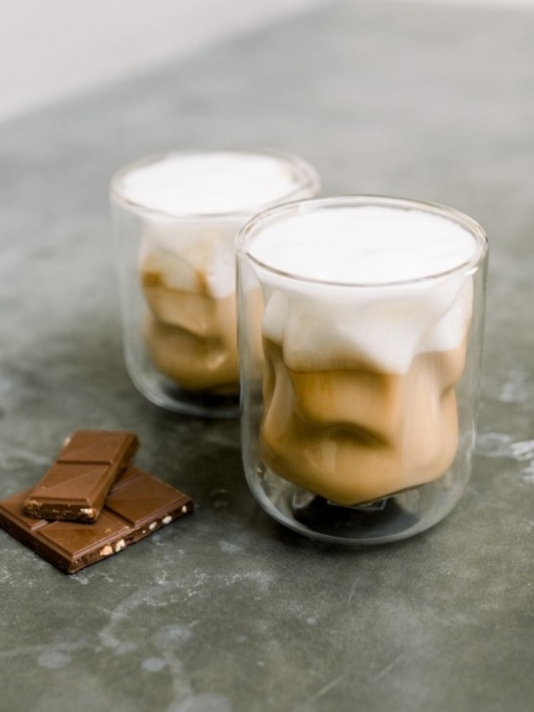 Leeff 18652 Double wall Drink Glass Daan, set of 2 Transparant main product photo