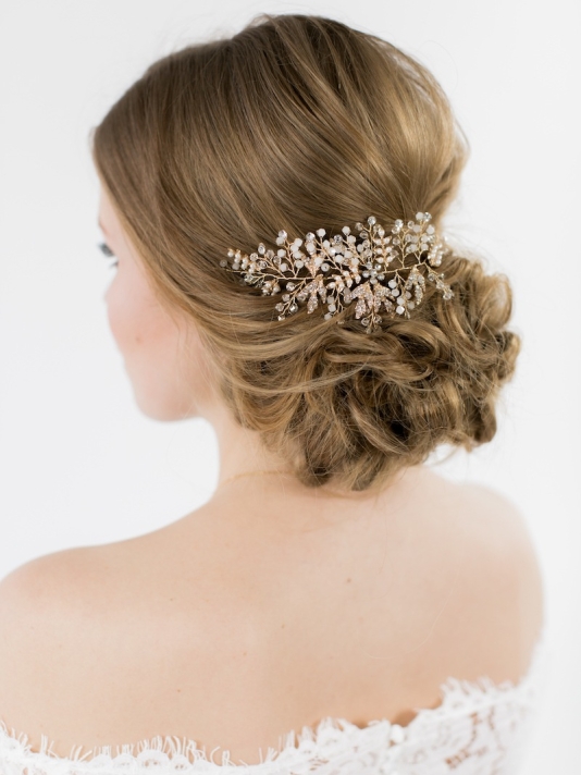 Abrazi HB-Tree Gold Bridal Headband main product photo