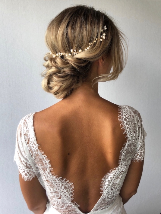 Sally Jane Bridal Dinja Wianek do włosów Złoty main product photo