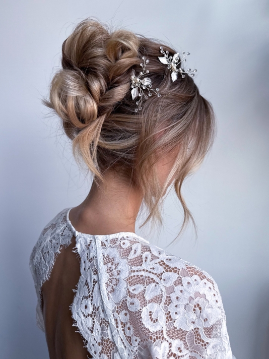 Sally Jane Bridal Hera Spinki do włosów Różowy main product photo