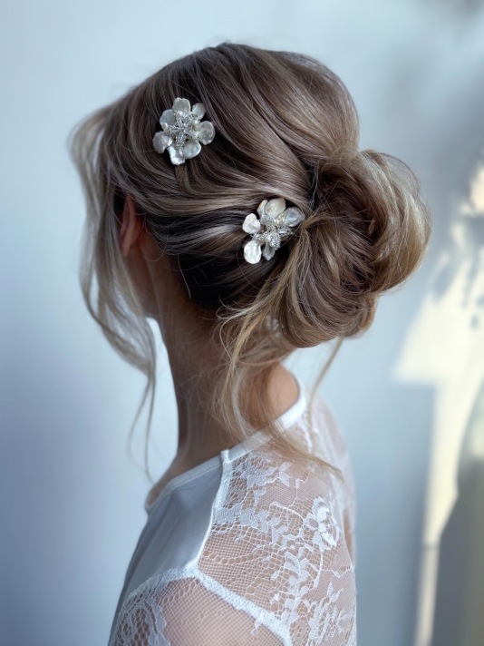 Sally Jane Bridal Spinka do włosów Lilly Srebrna main product photo
