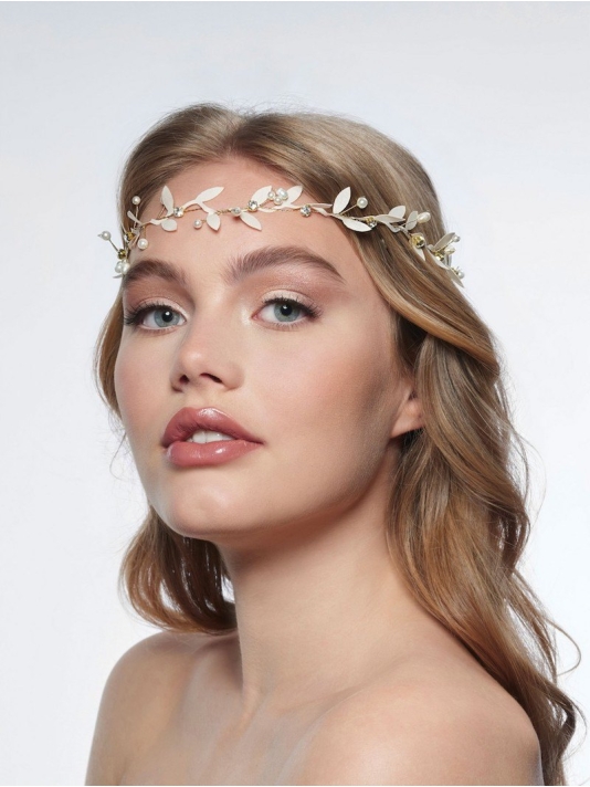 Opaska do włosów Poirier BB-8610 złota main product photo