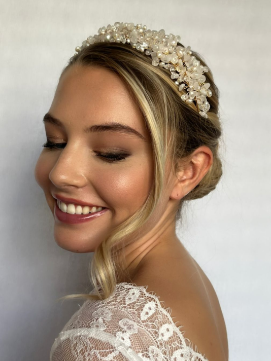 Sally Jane Bridal Selena Tiara Złoty main product photo